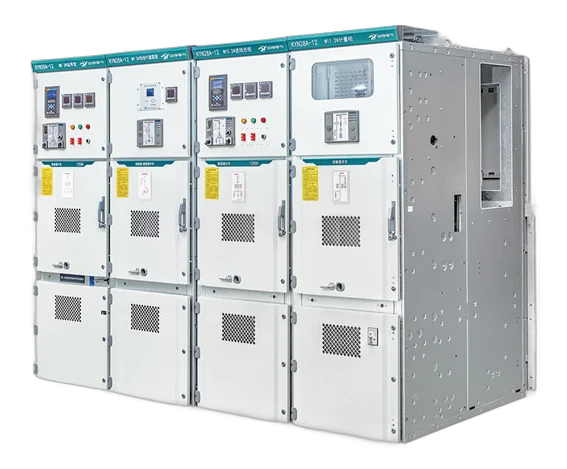 Reference image of medium-voltage switchgear cabinets